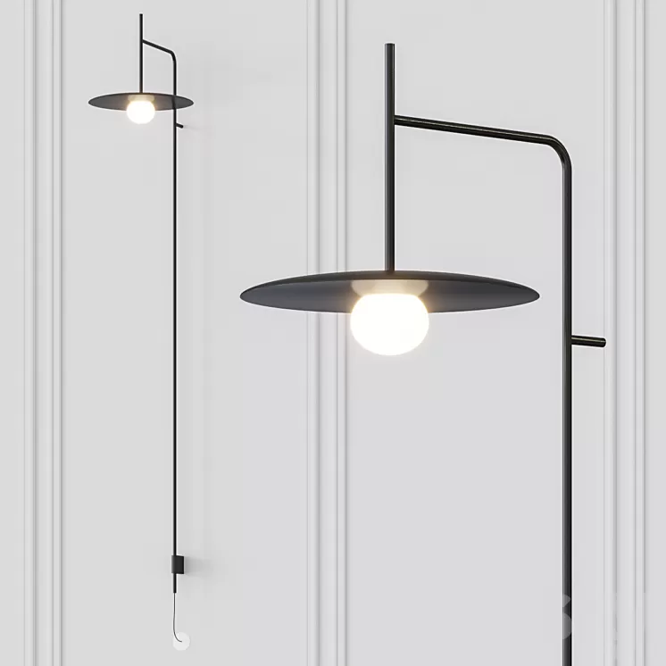 Vibia TEMPO 5762 – Wall sconce 3D Model Free Download