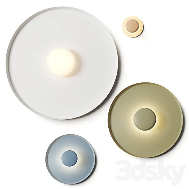 Vibia Top Wall Lamps 3D Model