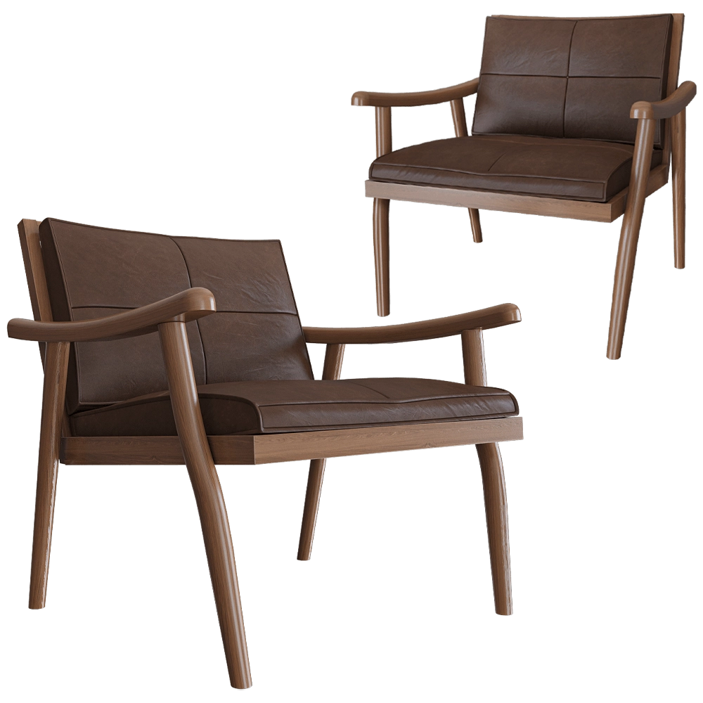 Vibieffe – Armchair 1000 Fast 3D Model Vibieffe – Armchair 1000 Fast 3D Model