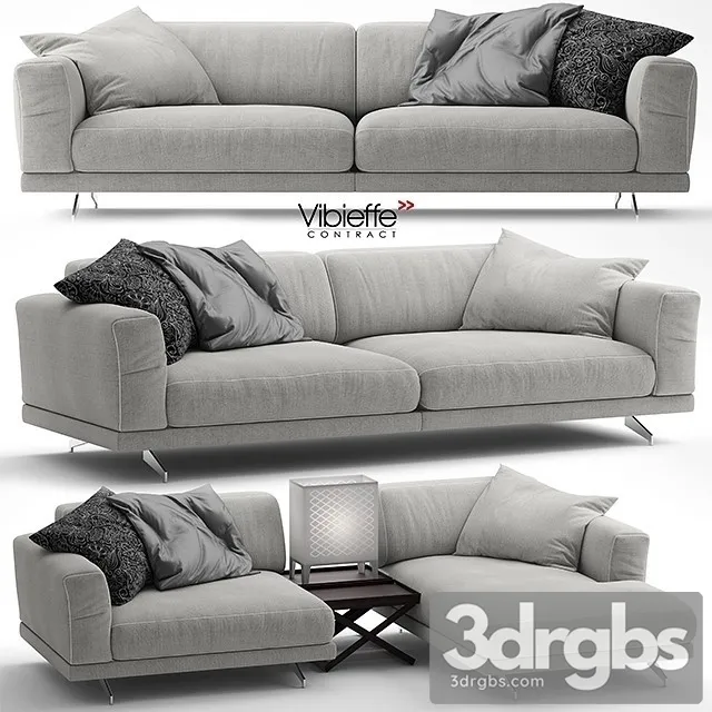 Vibieffe Fancy Sofa 01 3D Model Download