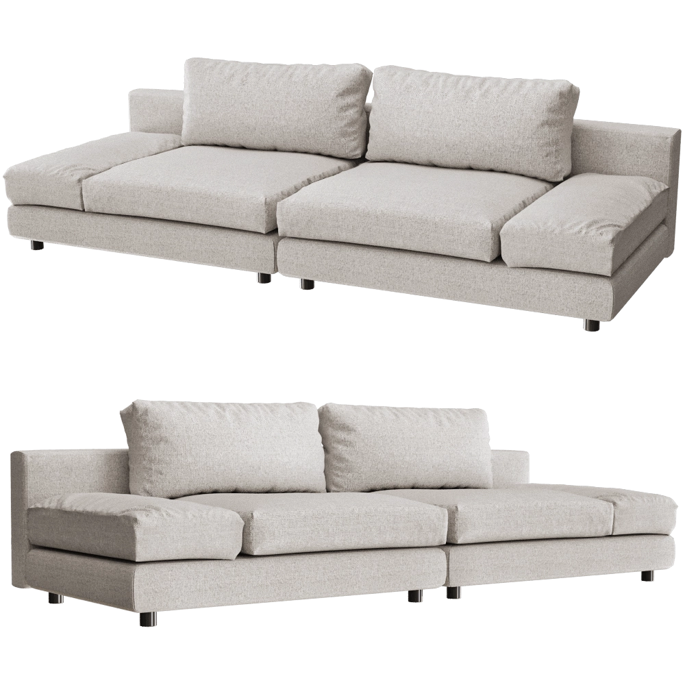 Vibieffe – Sofa 845 Evo 3D Model Vibieffe – Sofa 845 Evo 3D Model
