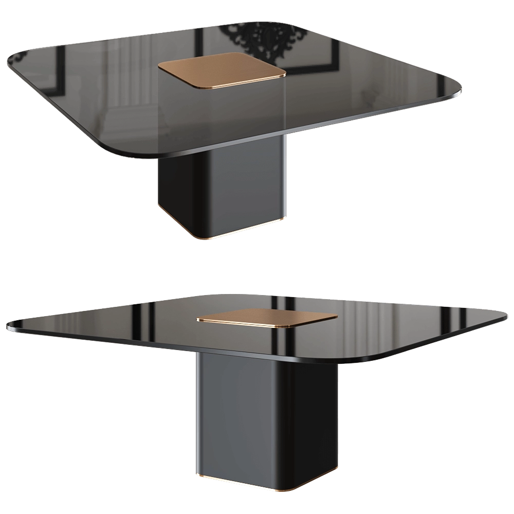 Vibieffe – Table 9150 Quadri Tondo 3D Model