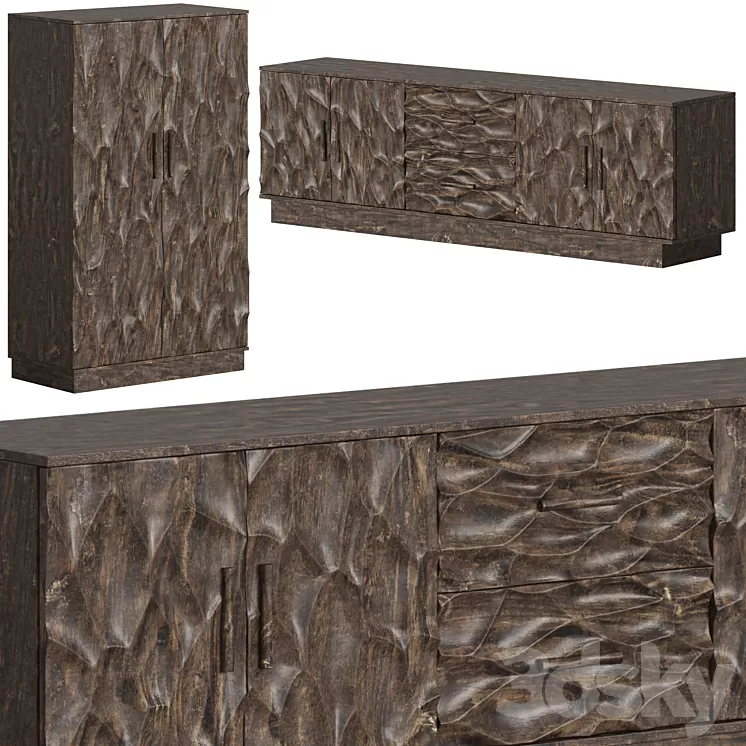 Vical Furniture Beard 3D Model Free Download