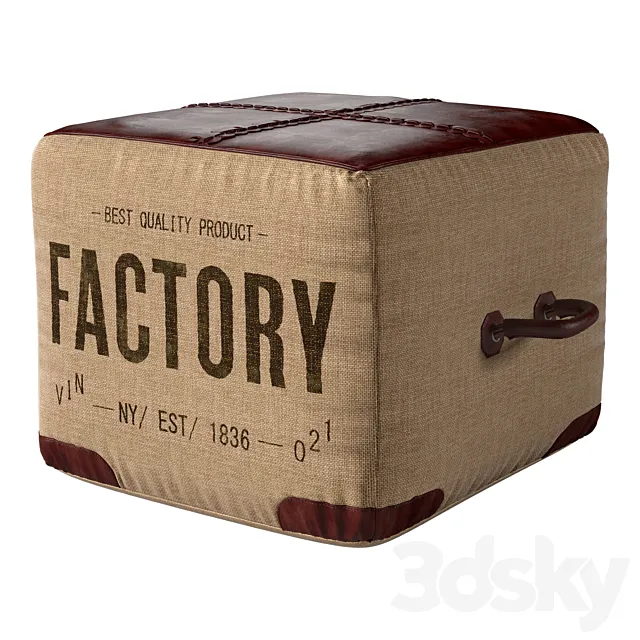 Vical Liverpool footrest 3DModel Vical Liverpool footrest 3DModel