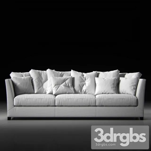 Victor Large 1 Sofa 3D Model Download