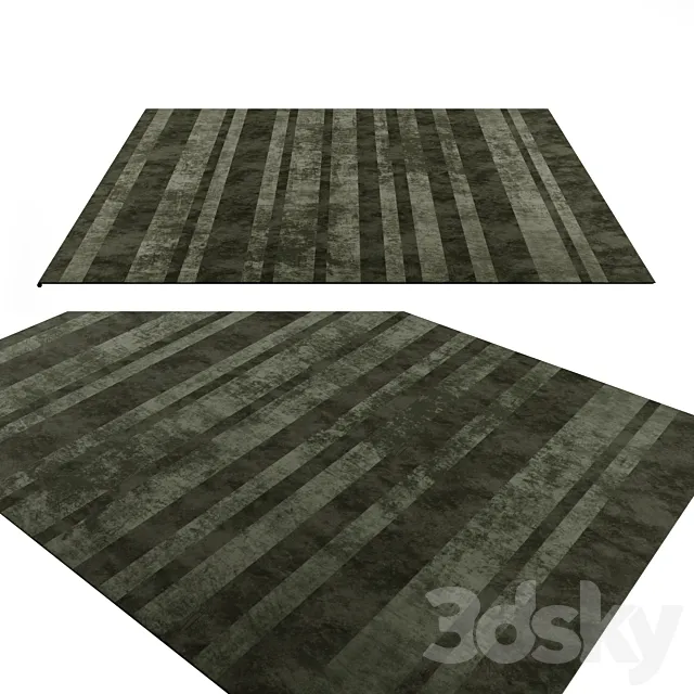 Vid Minotti Carpet Set 3D Model Vid Minotti Carpet Set 3D Model