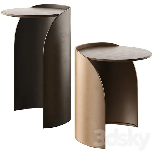 Vida side tables by Davis Furniture 3D Model Vida side tables by Davis Furniture 3D Model