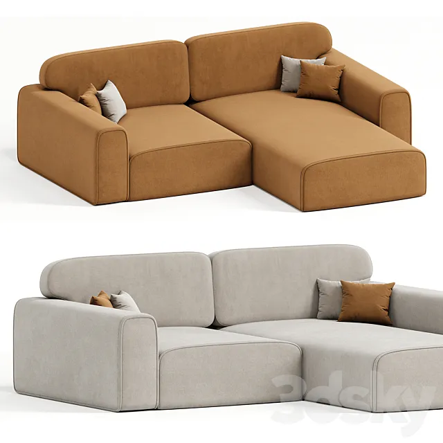 Vienna Corner sofa Vienna 3D Model Vienna Corner sofa Vienna 3D Model