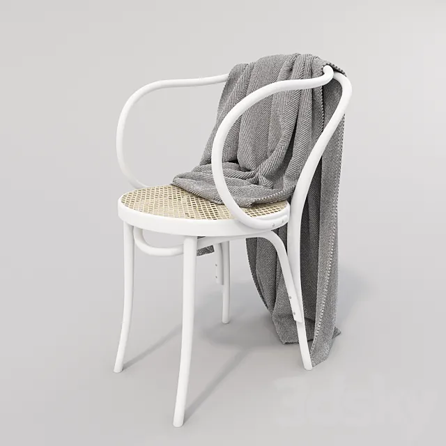 Viennese chair 3D Model Viennese chair 3D Model
