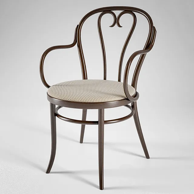Viennese chair Fameg B-16 3D Model Viennese chair Fameg B-16 3D Model