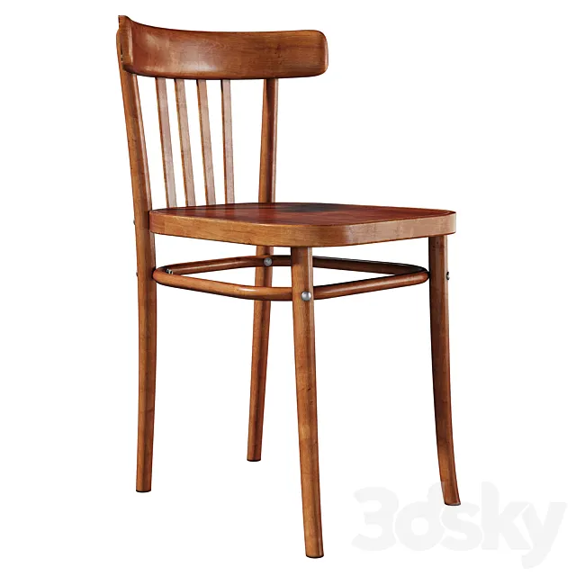 Viennese chair. The Ligne model. 3D Model Viennese chair. The Ligne model. 3D Model