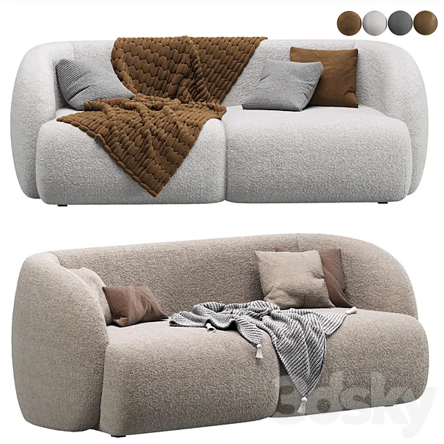 Vienso Cozy Beige Sofa By Divan.ru _ Sofa Vienso 3D Model Vienso Cozy Beige Sofa By Divan.ru _ Sofa Vienso 3D Model