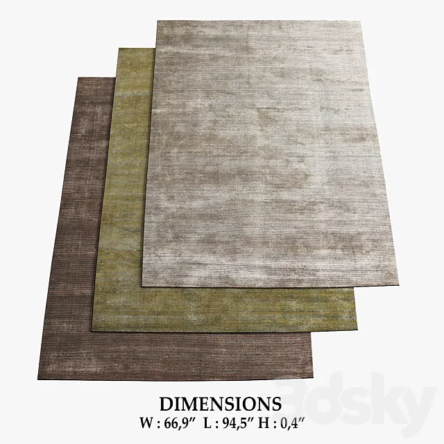 Viesta Rugs_250 3D Model Viesta Rugs_250 3D Model