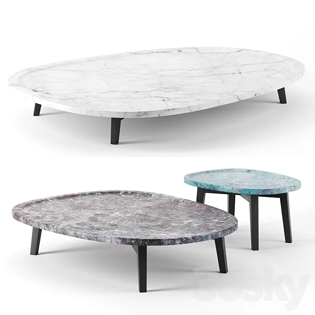 VIETRI tables by Baxter 3DModel