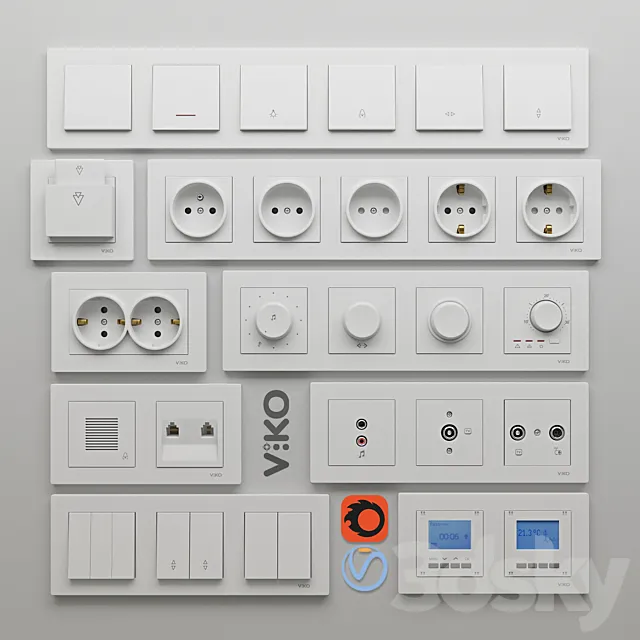 Viko karre 3DModel Viko karre 3DModel