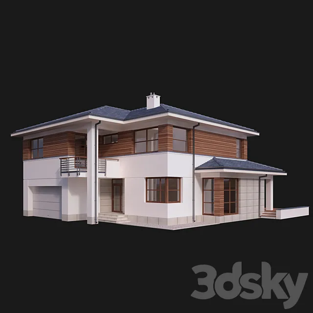Villa house 3DModel