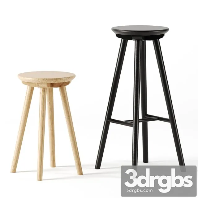 Village stools by time & style Village stools by time & style