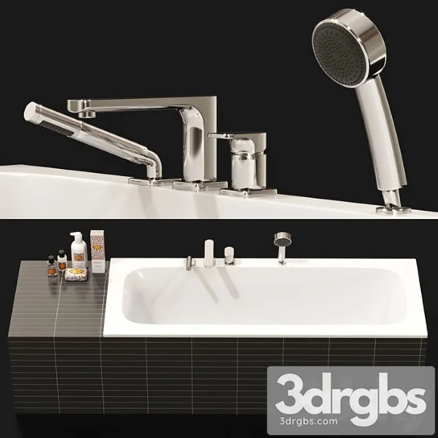 Villeroy and Boch and Tap With Cosmetics 3D Model Download