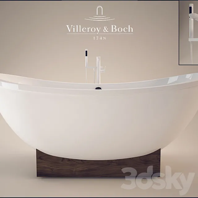 Villeroy & Boch _ My Nature Duo 3D Model Villeroy & Boch _ My Nature Duo 3D Model