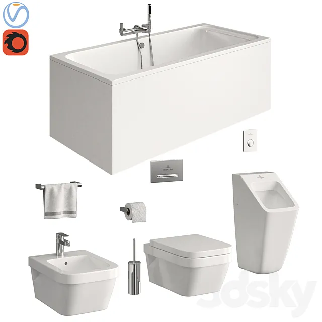 Villeroy & Boch Architectura 3D Model