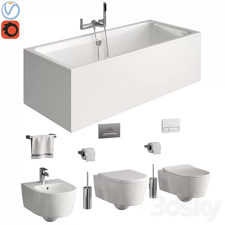 Villeroy & Boch Avento part 1 3D Model