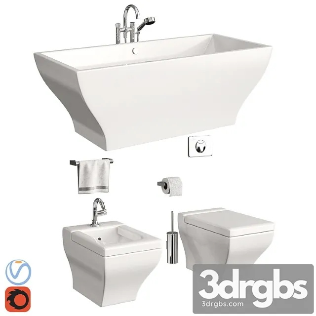 Villeroy Boch La Belle Part 1 2 3D Model Download