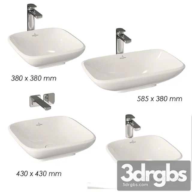 Villeroy Boch Loop Friends Sink 1 3D Model Download Villeroy Boch Loop Friends Sink 1 3D Model Download