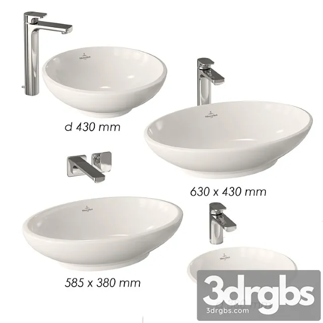 Villeroy Boch Loop Friends Sink 3D Model Download Villeroy Boch Loop Friends Sink 3D Model Download