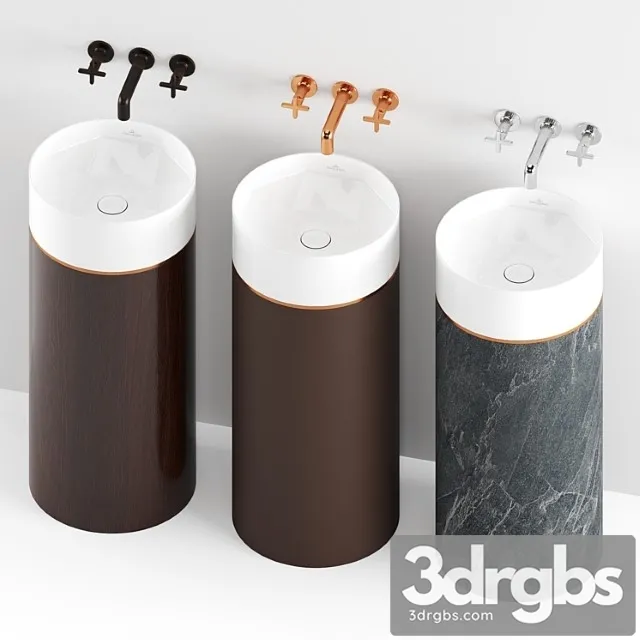 Villeroy Boch Octagon Sink 3D Model Download Villeroy Boch Octagon Sink 3D Model Download