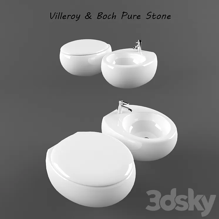 Villeroy & Boch Pure Stone 3D Model
