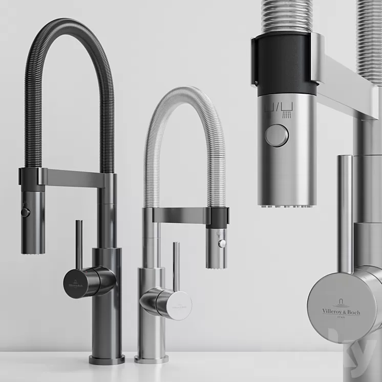 Villeroy & Boch – Steel Expert 2.0 & Compact 3D Model Free Download