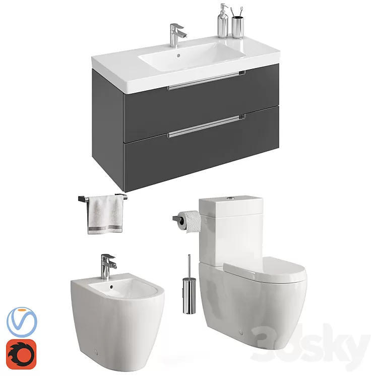 Villeroy & Boch Subway 2.0 3D Model