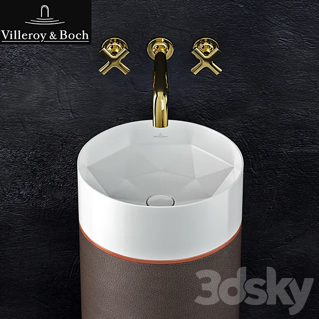 Villeroy&Bosh OCTAGON 3D Model Villeroy&Bosh OCTAGON 3D Model