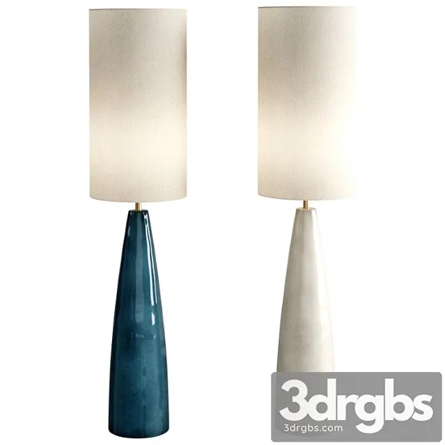 Vince Midi Floor Lamp 3D Model Download