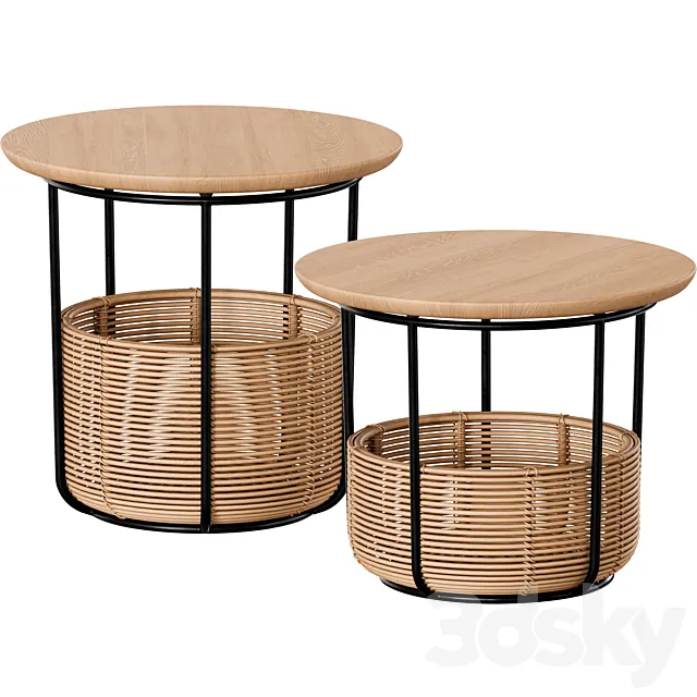 Vincent Sheppard Basket table 3D Model