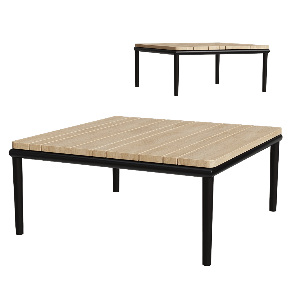 Vincent Sheppard – Coffee table Leo modular 3D Model