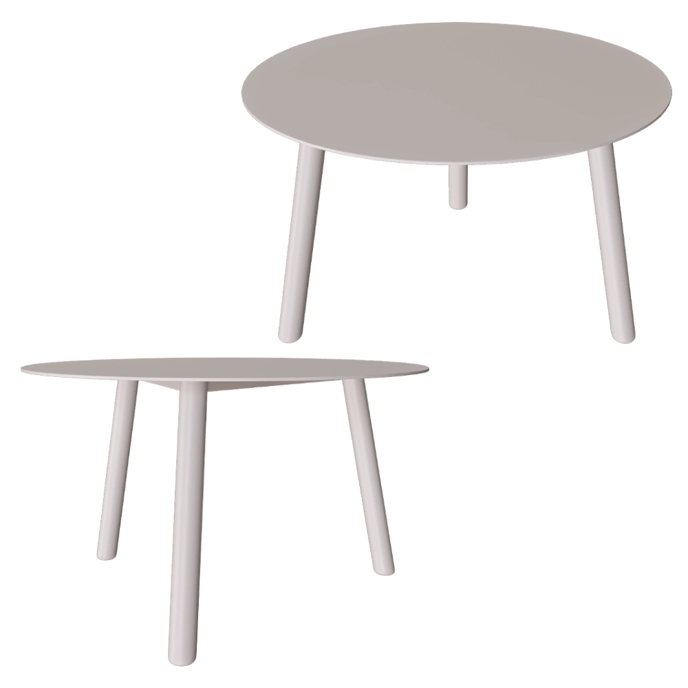 Vincent Sheppard – Coffee tables Lilo 60 3D Model
