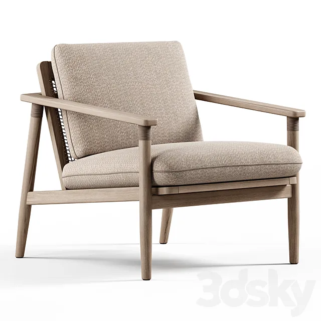 Vincent Sheppard – David lounge chair 3D Model Vincent Sheppard – David lounge chair 3D Model