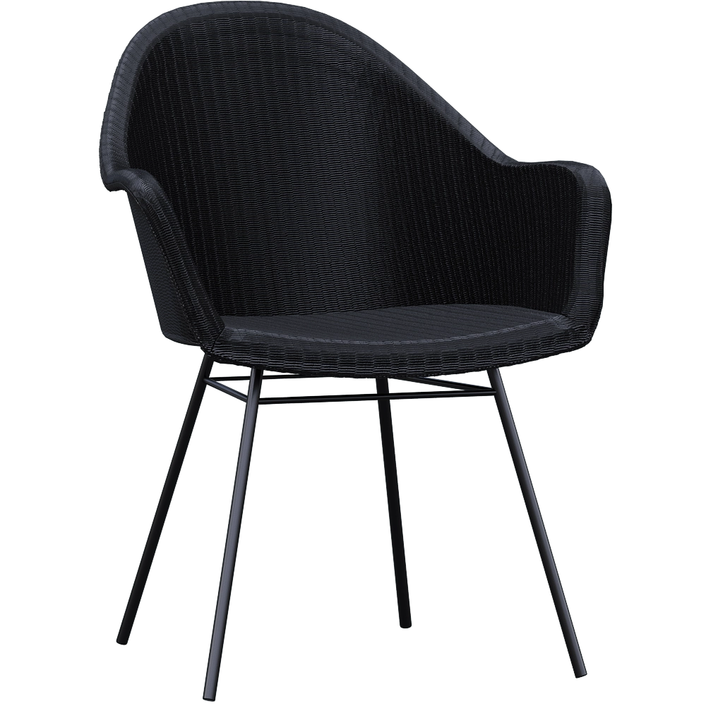 Vincent Sheppard – Dining chair Avril HB steel A base 3D Model