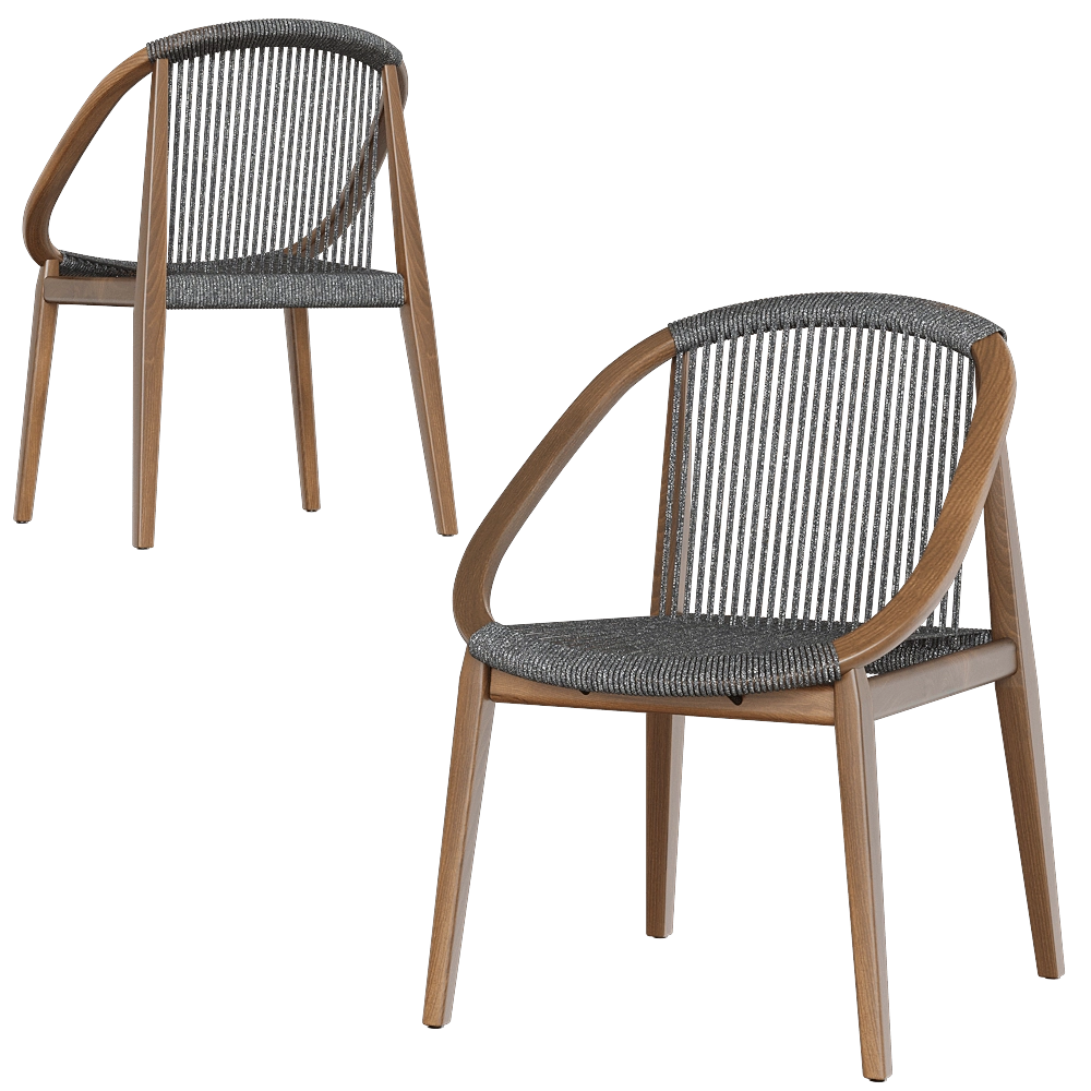 Vincent Sheppard – Dining Chair Frida 3D Model