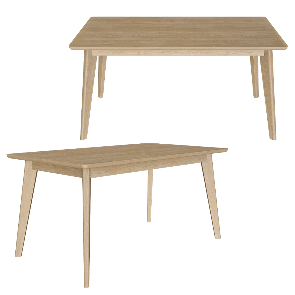 Vincent Sheppard – Dining table Dan 160 3D Model