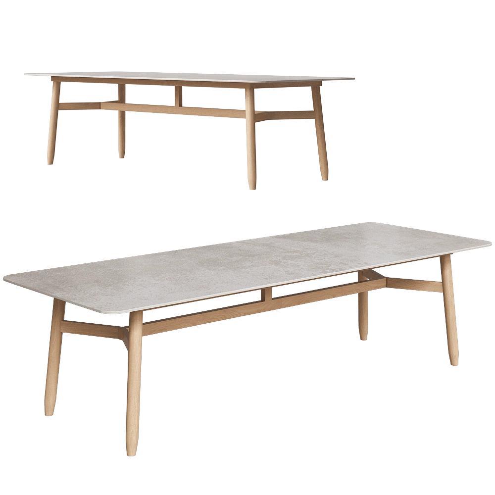 Vincent Sheppard – Dining table David 3D Model