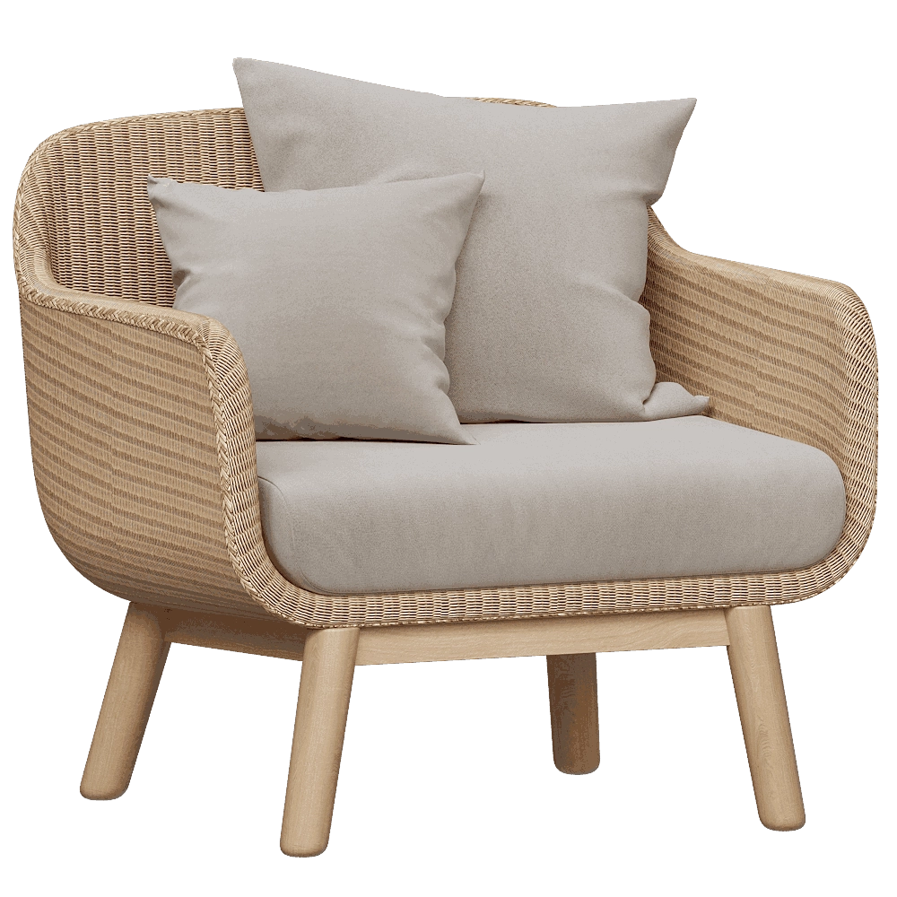 Vincent Sheppard – Lounge chair Alex 3D Model