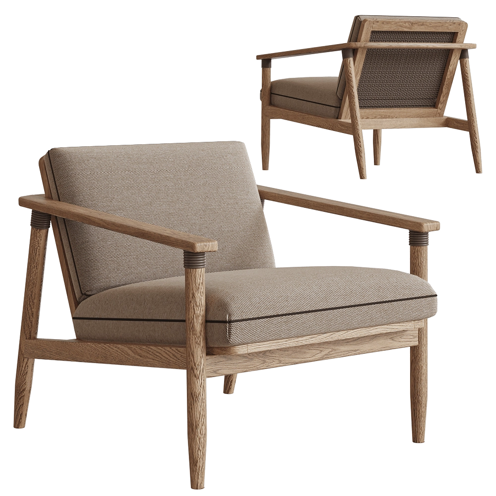 Vincent Sheppard – Lounge chair David 3D Model