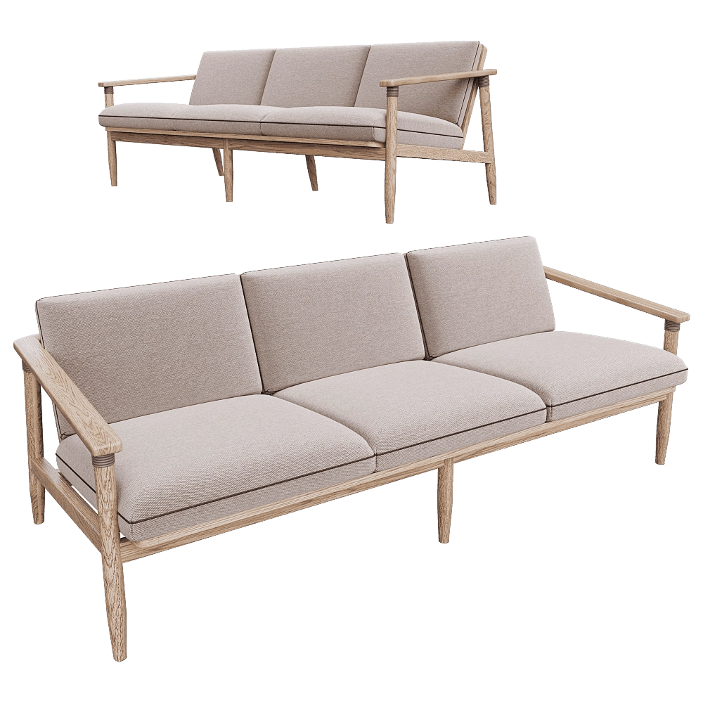 Vincent Sheppard – Lounge sofa David 3S 3D Model