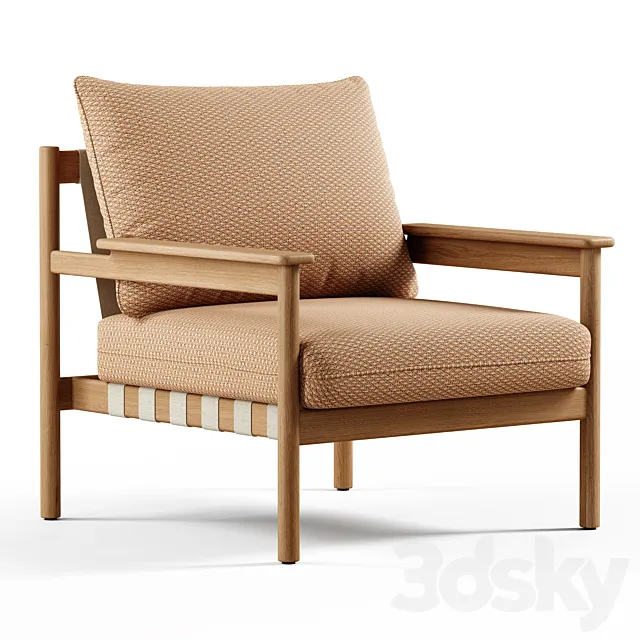 Vincent Sheppard – Oda lounge chair 3D Model