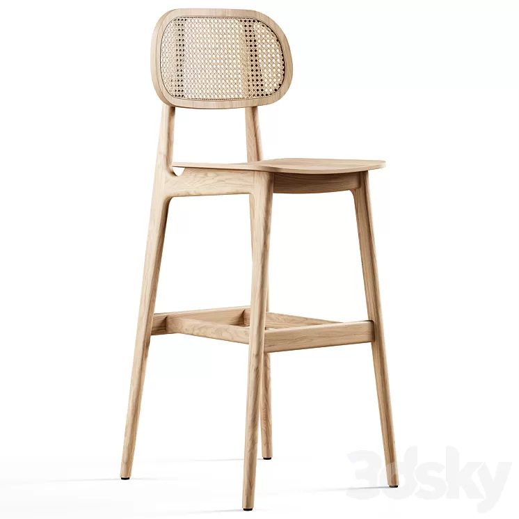 Vincent Sheppard – Titus bar stool 3D Model Vincent Sheppard – Titus bar stool 3D Model