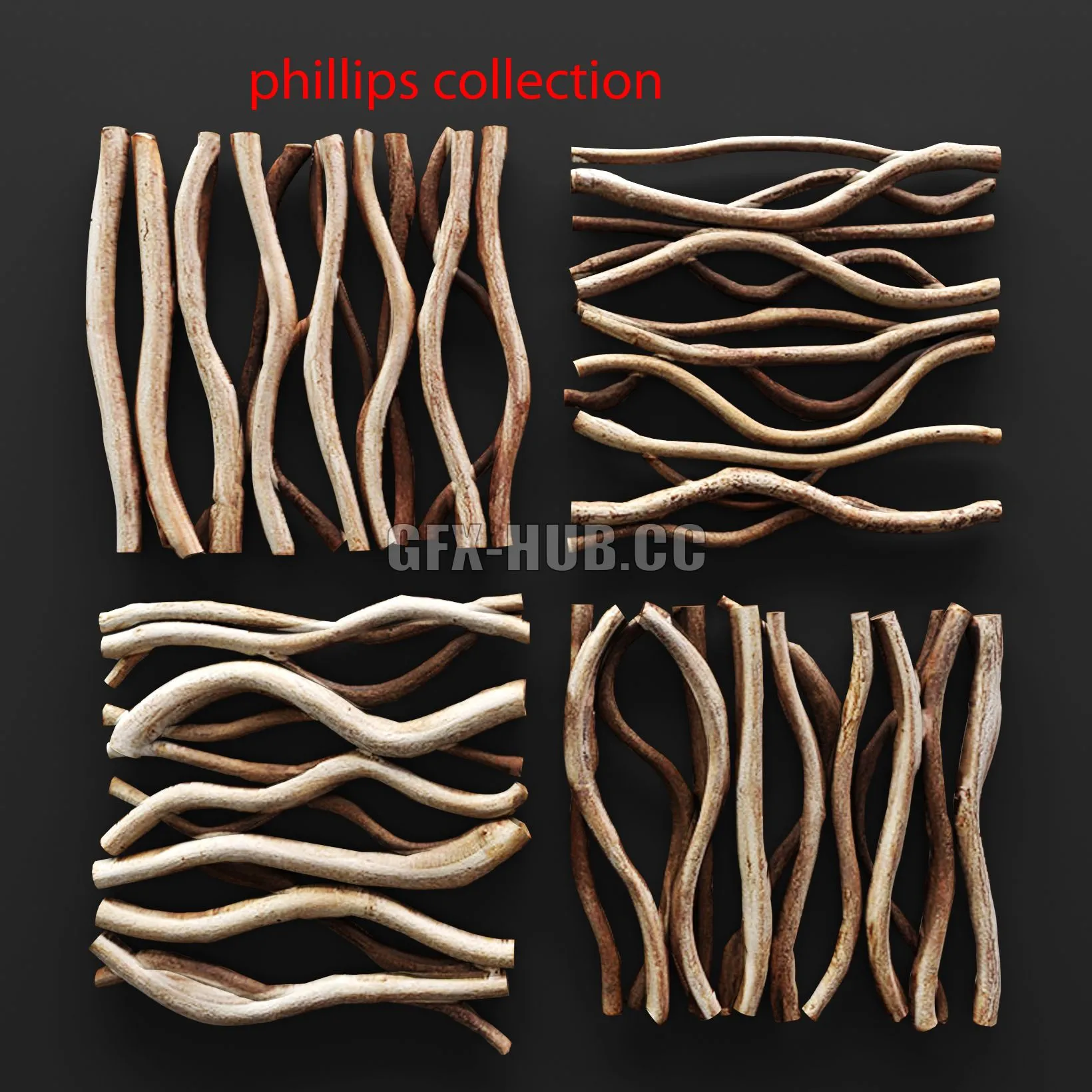 Vine Wall Tile wall decor dried flowers branches panels eco eco design 3D Model Vine Wall Tile wall decor dried flowers branches panels eco eco design 3D Model