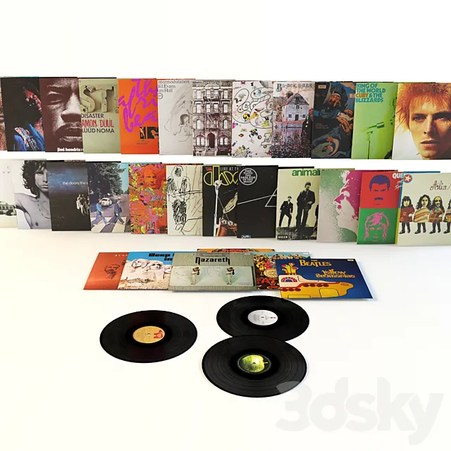 Vinil 3DModel Vinil 3DModel