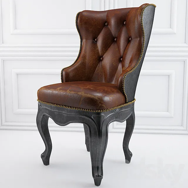 Vintage Armchair 3DModel Vintage Armchair 3DModel